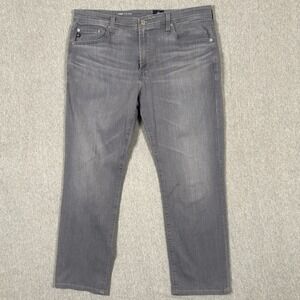 AG Adriano Goldschmied The Everett Slim Straight Pants Mens 36x32 (36x30) Gray